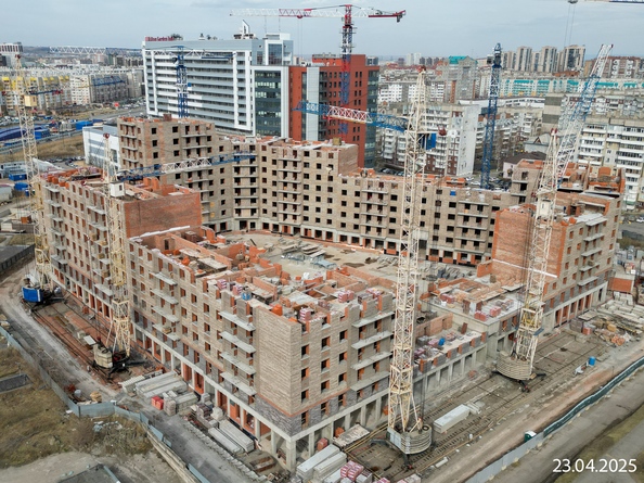 Ход строительства 25 апреля 2025