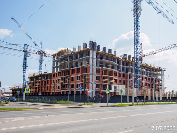 Ход строительства 17 июля 2025