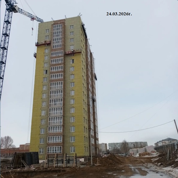 Ход строительства 24 марта 2026