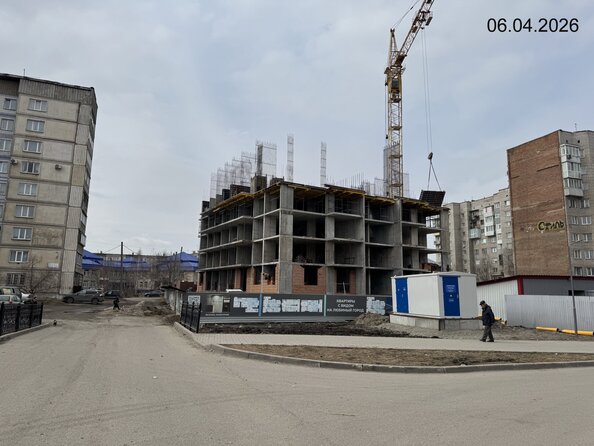 Ход строительства 6 апреля 2026