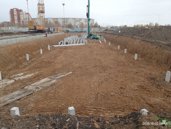 Ход строительства 2 октября 2025