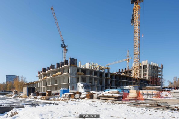 Ход строительства 30 октября 2025