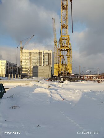 Ход строительства 17 декабря 2025