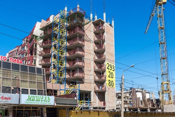 Ход строительства 6 апреля 2015