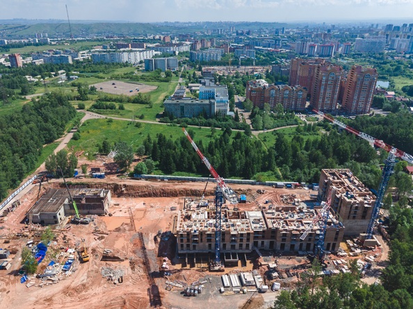 Ход строительства 5 июля 2026