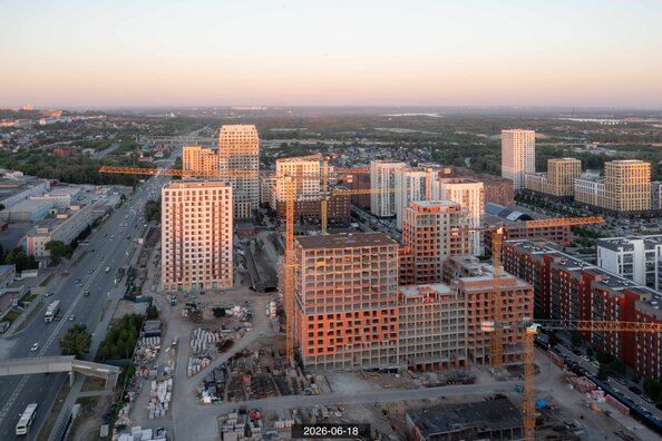 Ход строительства 30 июня 2026