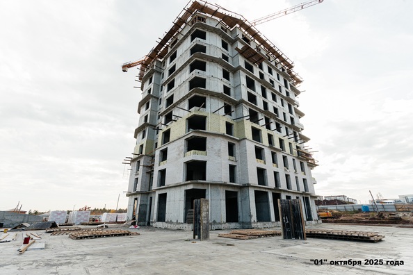 Ход строительства 1 октября 2025