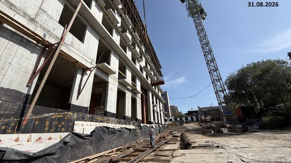 Ход строительства 31 августа 2026