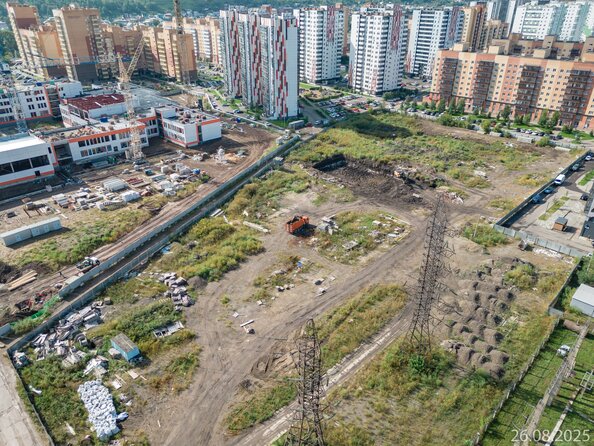 Ход строительства 8 сентября 2025