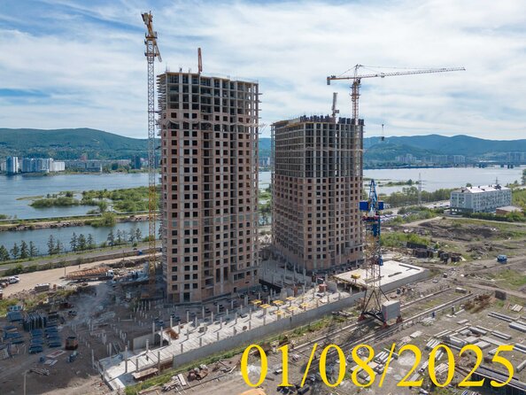 Ход строительства 1 августа 2025