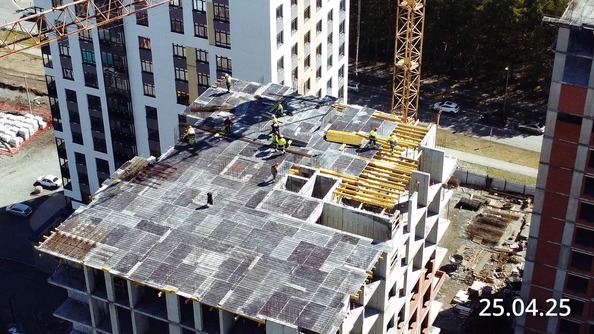 Ход строительства 25 апреля 2025