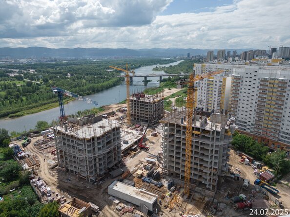 Ход строительства 4 августа 2025