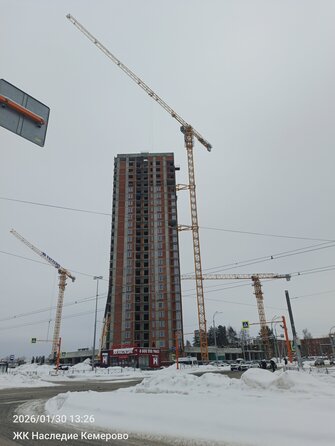 Ход строительства 30 января 2026