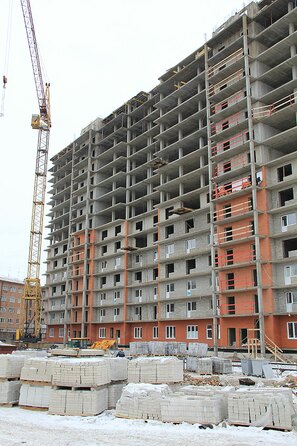 Ход строительства март 2013