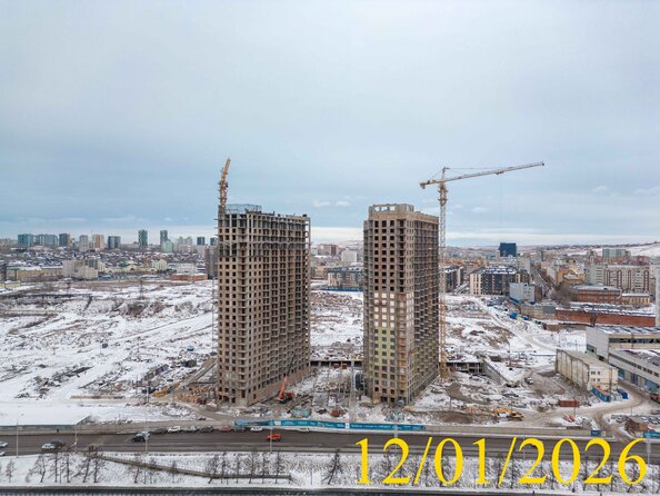 Ход строительства 12 января 2026