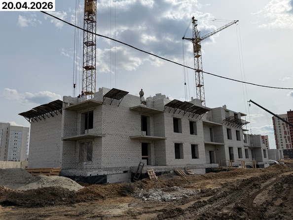 Ход строительства 20 апреля 2026