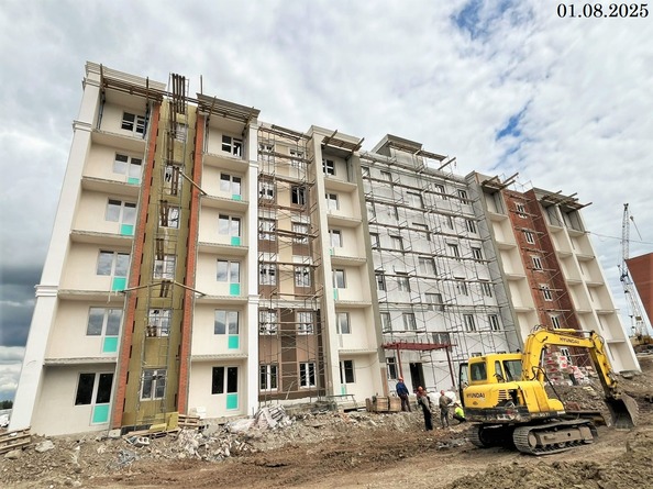 Ход строительства 1 августа 2025