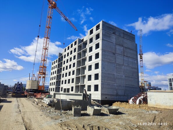 Ход строительства 15 сентября 2025