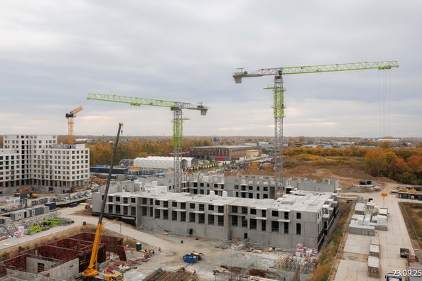 Ход строительства 29 сентября 2025
