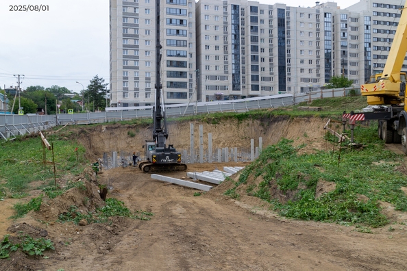 Ход строительства 4 августа 2025
