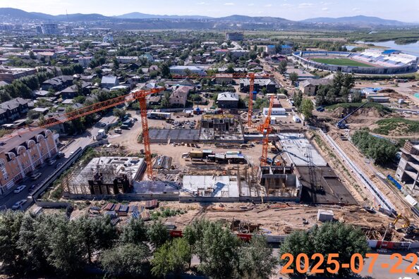 Ход строительства 22 июля 2025