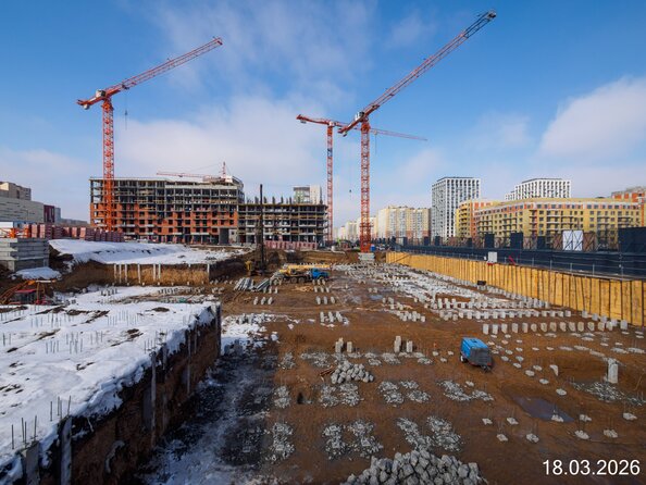 Ход строительства 18 марта 2026