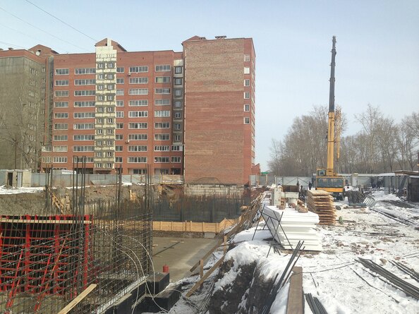 Ход строительства март 2013