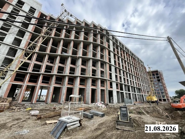 Ход строительства 21 августа 2026