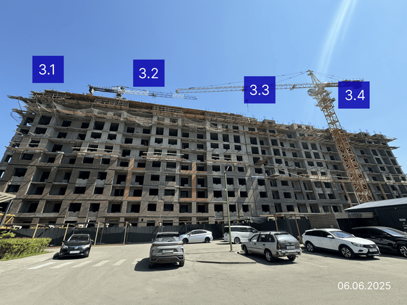 Ход строительства 7 июня 2025