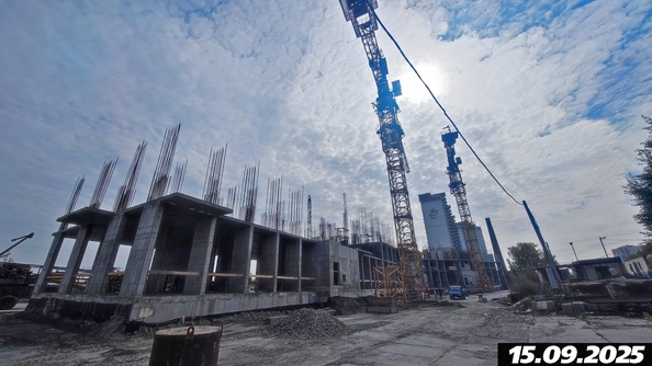 Ход строительства 15 сентября 2025