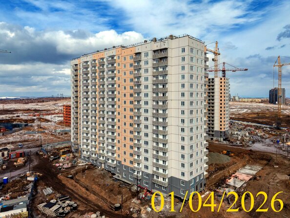Ход строительства 1 апреля 2026