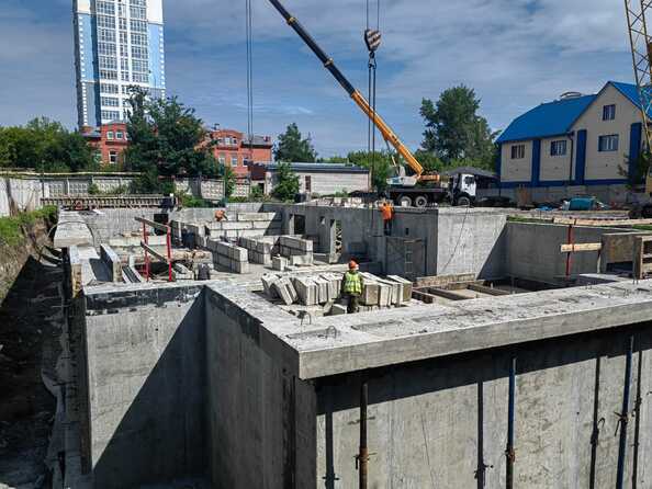 Ход строительства 2 июня 2025