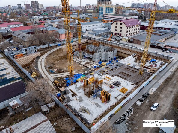 Ход строительства 23 мая 2025