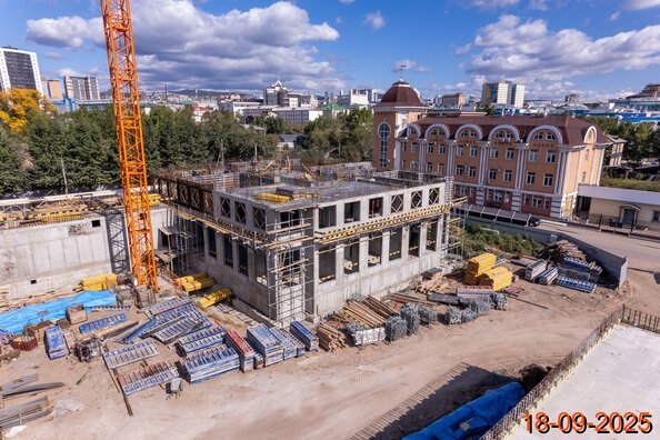 Ход строительства 28 сентября 2025