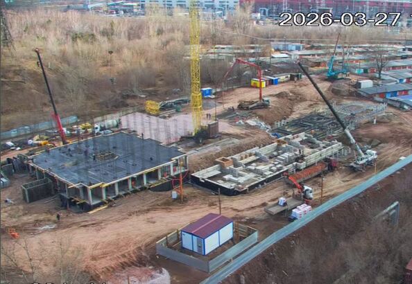 Ход строительства 27 марта 2026