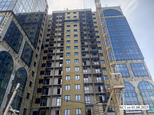 Ход строительства 1 августа 2025