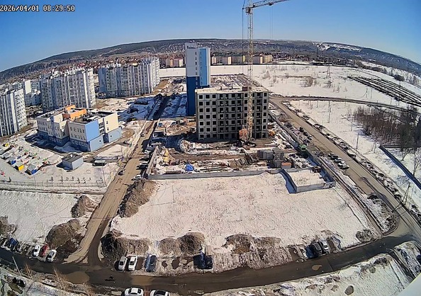 Ход строительства 1 апреля 2026