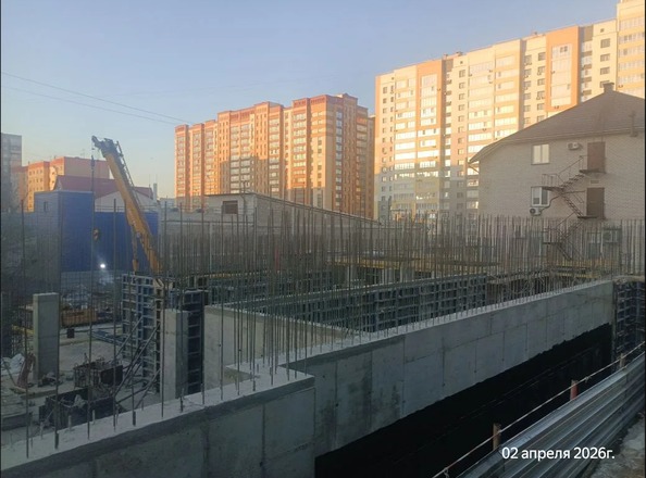 Ход строительства 2 апреля 2026