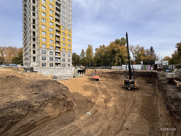 Ход строительства 22 сентября 2025
