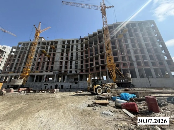 Ход строительства 30 июля 2026