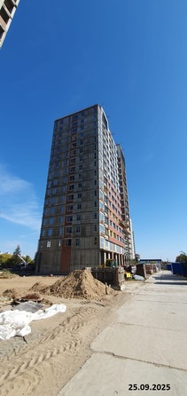 Ход строительства 25 сентября 2025