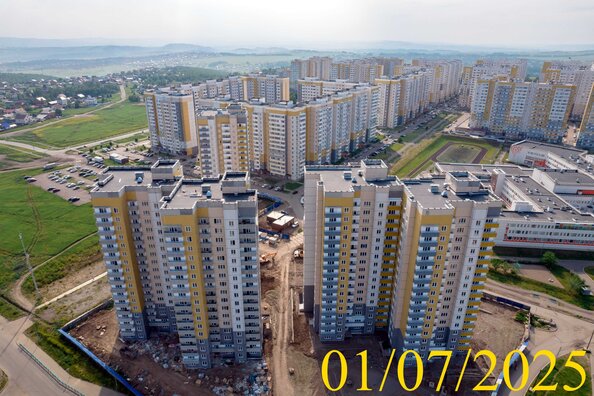 Ход строительства 1 июля 2025