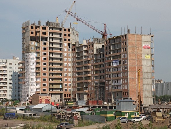 Ход строительства июль 2009