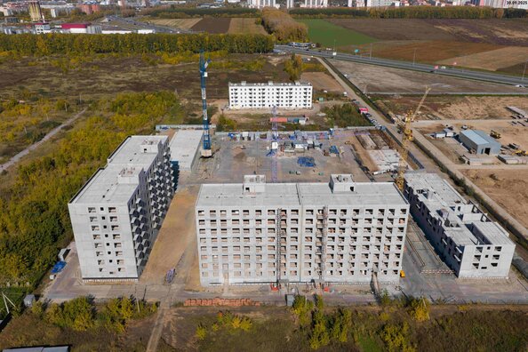 Ход строительства 30 сентября 2025