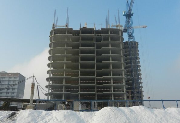 Ход строительства 17 ноября 2011