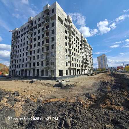 Ход строительства 22 сентября 2025