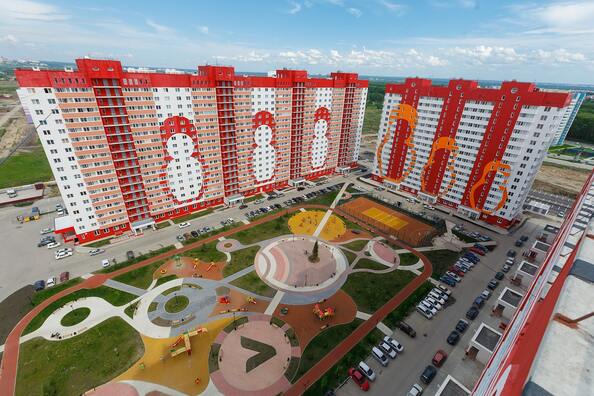Фото построенных домов и благоустройства в ЖК Матрешкин двор