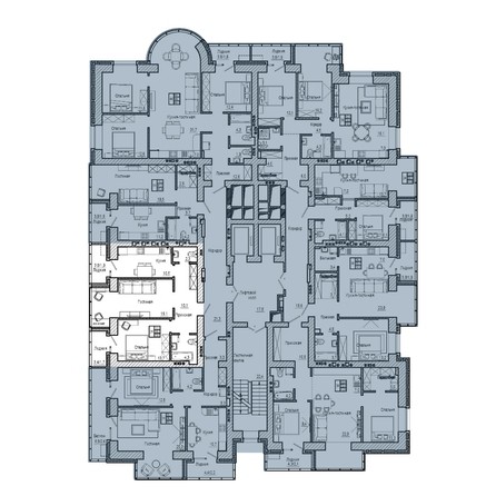 
   Продам 2-комнатную, 63.6 м², Портовый, 1 очередь

. Фото 1.