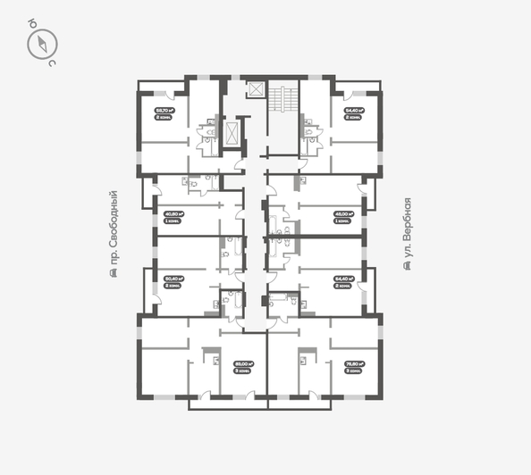 
   Продам 3-комнатную, 83.2 м², Вербная ул, 3

. Фото 18.