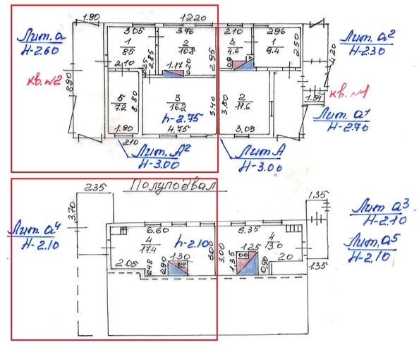 
   Продам 3-комнатную, 60.1 м², Рощевая ул, 28

. Фото 2.